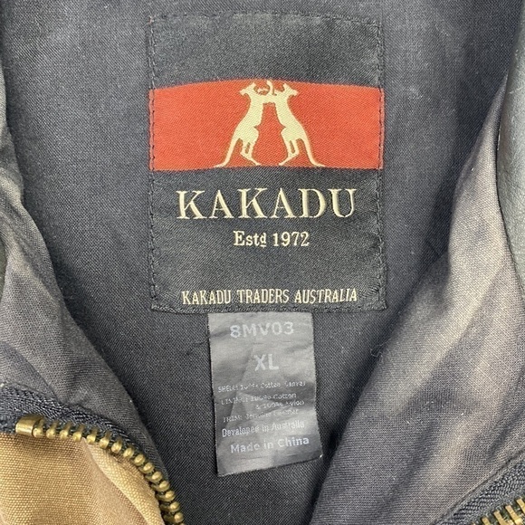 Kakadu Cotton Canvas Brown Conceal Carry Vietnam Veterans Of America Vest XL - Picture 3 of 12